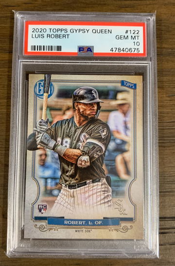 LUIS ROBERT 2020 Topps Gypsy Queen RC Rookie #122 PSA 10 GEM MINT