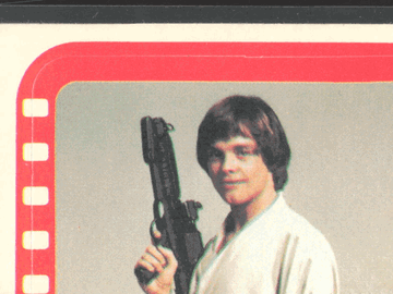 1977 Topps Star Wars Wonder Bread Mark Hamill #42