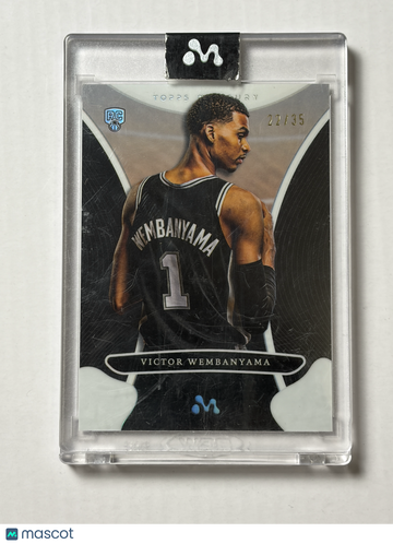 2023-24 Topps Mercury Victor Wembanyama Victor Wembanyama #20 Nicely Centered Mint Parallel/Variety Rookie Short Print 2