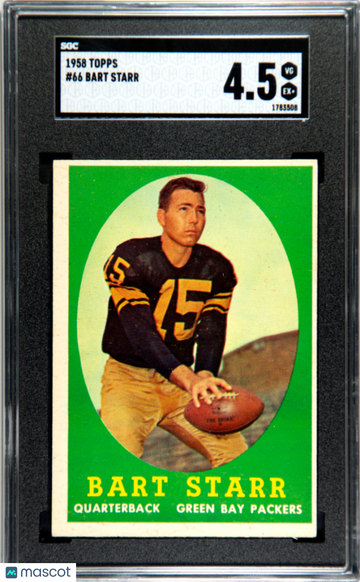 1958 Topps Bart Starr #66 SGC 4.5