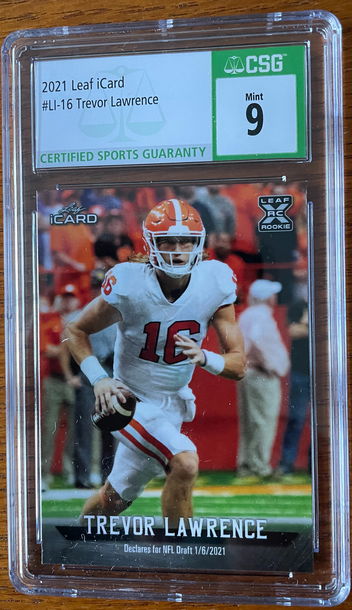 2021 LEAF ICARD TREVOR LAWRENCE