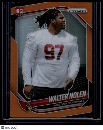 2025 Panini Prizm Walter Nolen #318 Orange SN