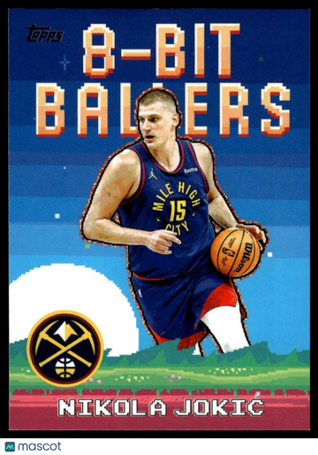 2025-26 Topps Nikola Jokić #8B-20 8-Bit Ballers