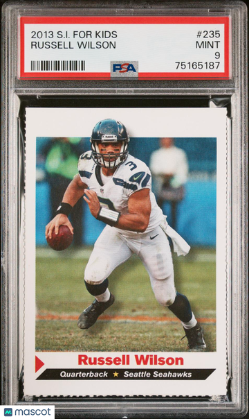 2013 S.I. FOR KIDS Russell Wilson #235 PSA 9