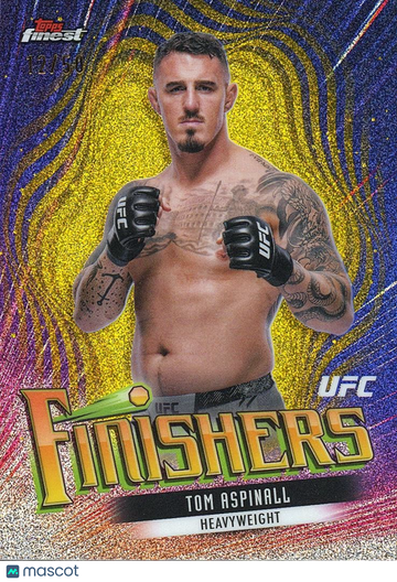 2024 Topps Finest Tom Aspinall Finisher