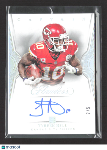 2019 Panini Flawless Captain Tyreek Hill #CAP-TY /5