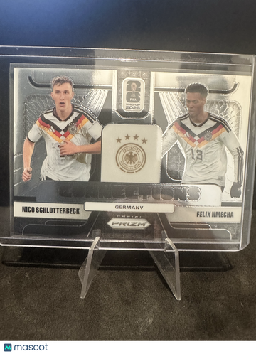 2026 Panini Prizm FIFA World Cup Connections Felix Nmecha Nico Schlotterbeck #11