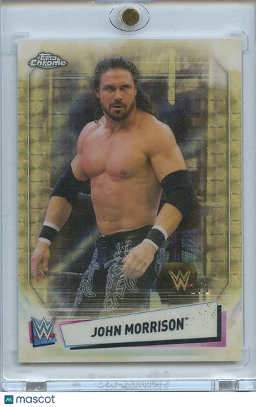 2021 Topps Chrome WWE John Morrison SuperFractor Topps