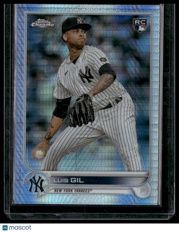2022 Topps Chrome Luis Gil #202 Prism Refractor