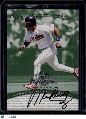1997 Donruss Signature Millennium Marks Manny Ramirez