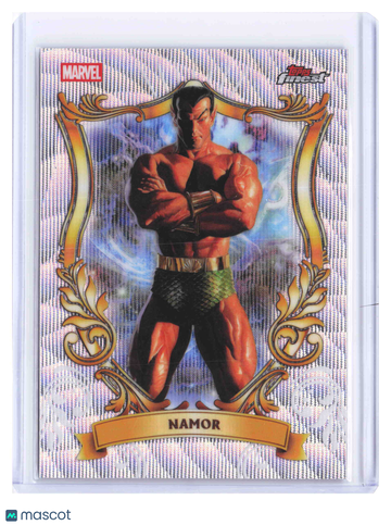 2026 Topps Finest Marvel Fantastic Four 65th Anniversary Namor Astonishing Insert #AS-09