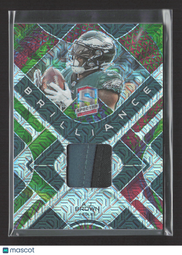2023 Panini Spectra Brilliance Prizm A.J. Brown #BRI-ABR /25 Memorabilia