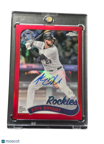 2024 Topps Chrome Update Kris Bryant #89C-16 Red Refractor /5