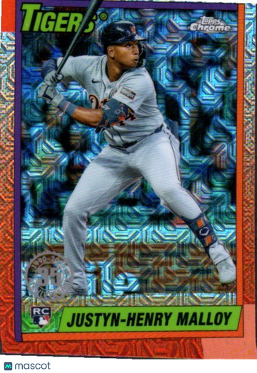 2025 Topps Justyn-Henry Malloy #T90C-53 1990 Topps Baseball 35th Anniversary Chrome