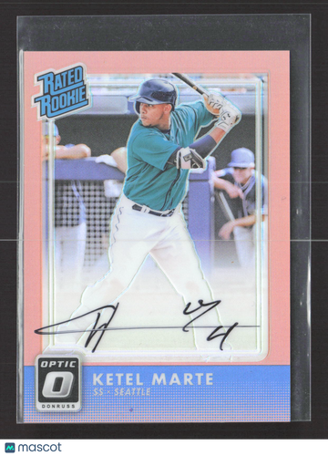 2016 Panini Donruss Optic Ketel Marte #RR-KT Pink