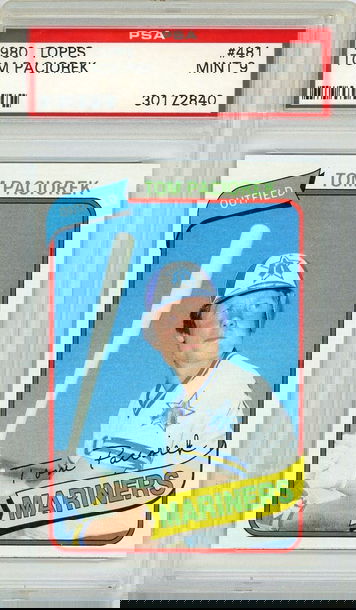 1980 Topps Tom Paciorek #481 PSA 9 P1306