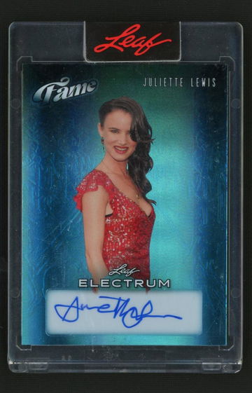 2024 Leaf Fame #FJL1 Juliette Lewis Electrum Auto 1/1