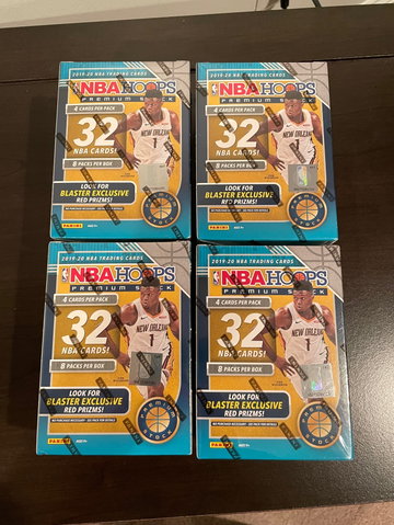 2020 Hoops Premium Stock Blaster x4