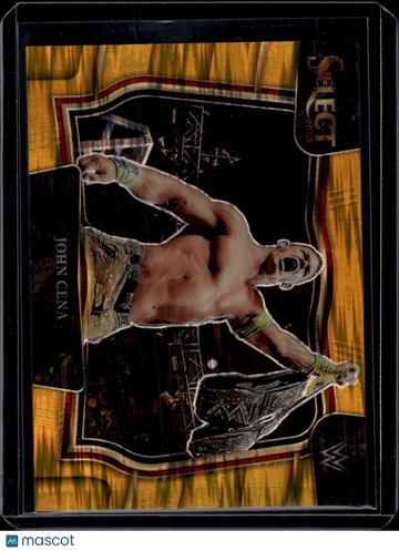 2023 Panini Select WWE Prizm John Cena #232 Gold /10