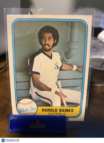 1981 Fleer Harold Baines