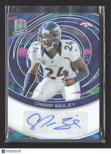 2023 Panini Spectra Prizm Champ Bailey #SIG-CBA /4