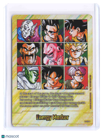 PROXY Goku Trunks Old Kai Hercule Gohan Majin Buu Piccolo Goten Foil Energy Marker