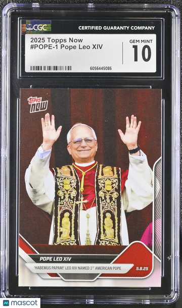 2025 Topps Now #POPE-1 CGC 10