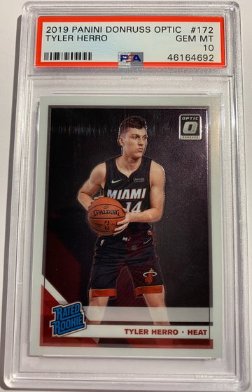 2019-20 Optic Tyler Herro PSA 10