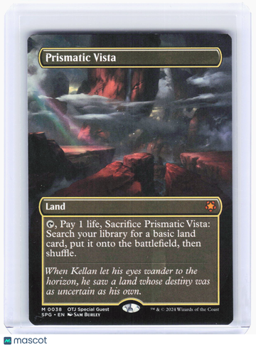 Special Guests Prismatic Vista (Borderless) Non-Foil Mythic #38