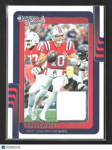 2025 Panini Donruss Threads Drake Maye #DTH-DME Memorabilia