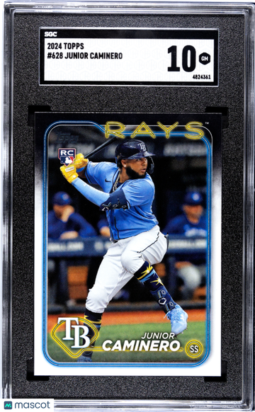 2024 Topps Junior Caminero #628 SGC 10