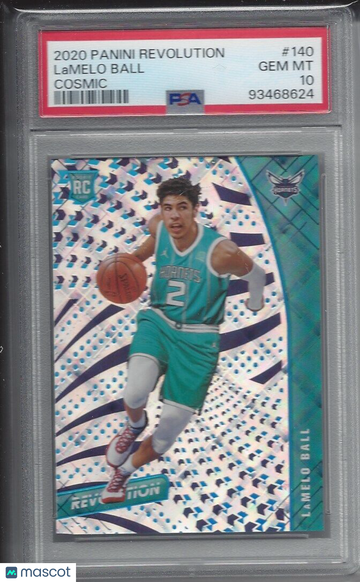 2020 Panini Revolution Lamelo Ball #140 Cosmic PSA 10