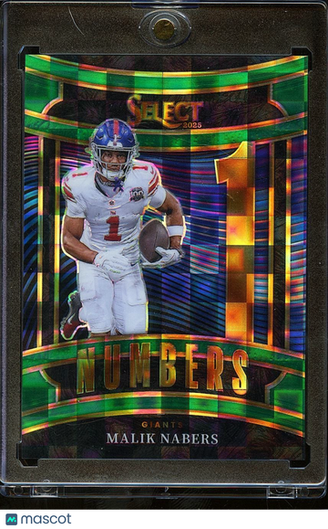 2025 Malik Nabers Green Prizm