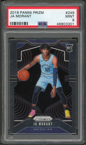 2019 Panini Prizm #249 Ja Morant PSA 9