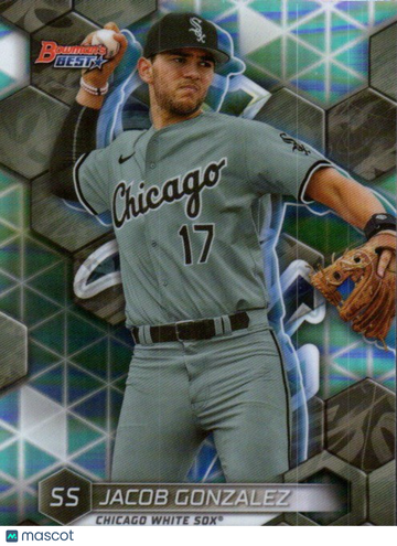 2023 Bowman's Best Jacob Gonzalez #TP-1 Top Prospects Refractors