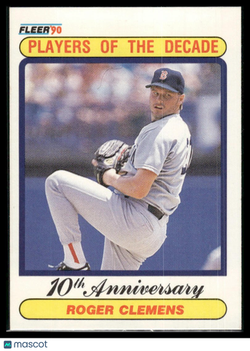 1990 Fleer Roger Clemens #627