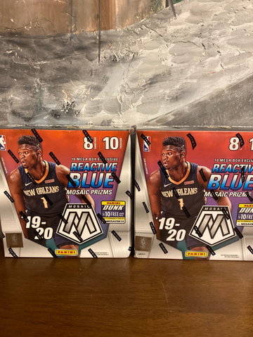 2 Mosaic Mega NBA Boxes