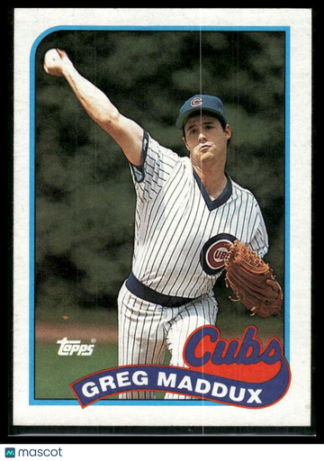 1989 Topps Greg Maddux #240