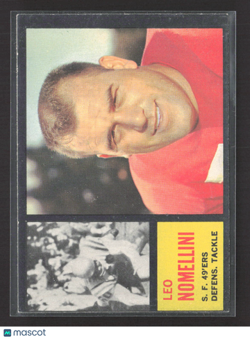 1962 Topps Leo Nomellini #159