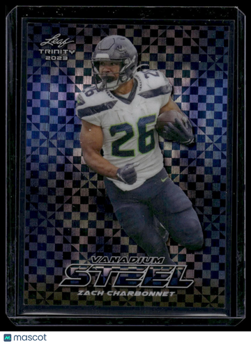 2023 Leaf Trinity Vance Honeycutt #S-79 Steel Vanadium Checkerboard Blue SN