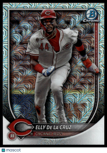 2025 Bowman Chrome Elly De La Cruz #89 Mojo Refractors