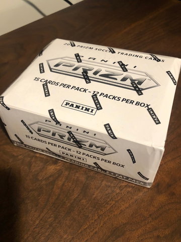 2018 Panini Prizm World Cup Fat Pack Box
