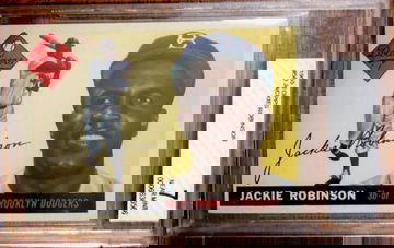 1955 Topps #50 Jackie Robinson BVG 7 HOF NR MT