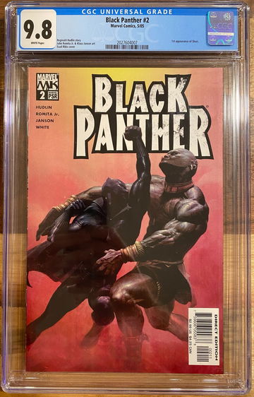 Black Panther #2 CGC 9.8 1st Shuri