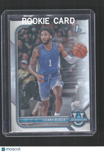 2021-22 Bowman University Leaky Black #41 Refractor