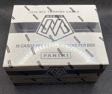 2020 Panini Mosaic NFL Football Sealed Cello Box