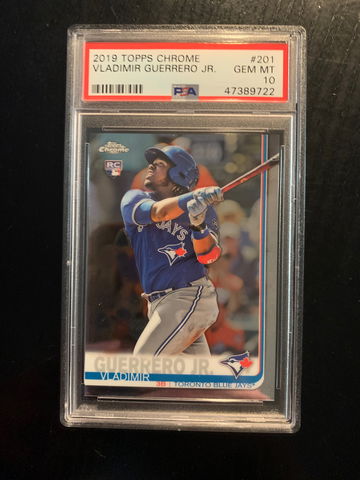 2019 Topps Chrome Vladimir Guerrero Jr. PSA 10