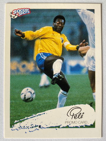 1991 Soccer Shots Pele Promo