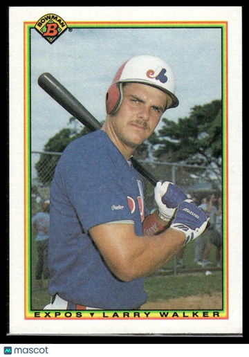 1990 Bowman Larry Walker #117 RC