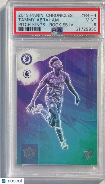 2019 Panini Chronicles Pitch Kings Tammy Abraham #R4-4 Rookies IV PSA 9
